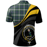 MacInnes Dress Tartan Polo Shirt - Royal Coat Of Arms Style